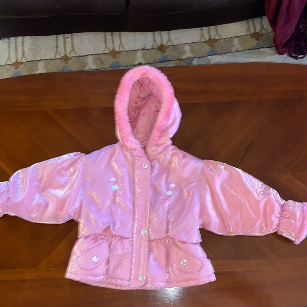 Girl 12-18 months pink winter coat